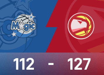Relatório do jogo da NBA: Risashe 21 pontos, Hawks venceu Magic 127-112