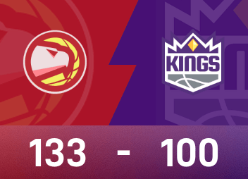 Relatório do jogo da NBA: Johnson fez 24 pontos, 10 rebotes e 8 assistências, os Hawks venceram os Kings por 133-100
