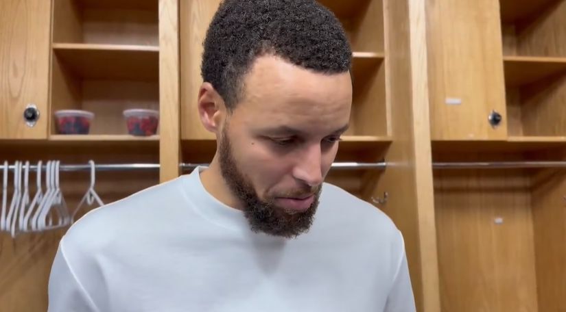 Curry: Esta viagem teve um início difícil, mas não podemos desanimar. Precisamos nos animar amanhã.