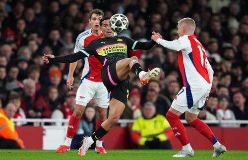 Arsenal x PSV Eindhoven