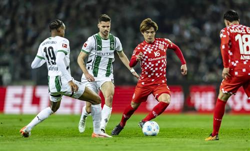 B. Mönchengladbach x Mainz 05