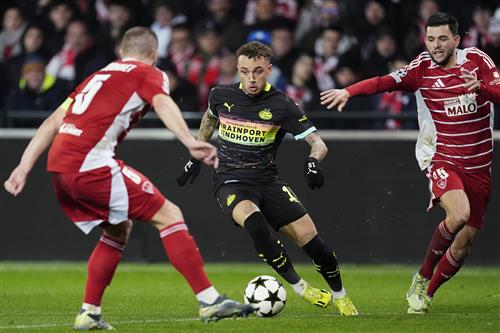 Brest x PSV Eindhoven