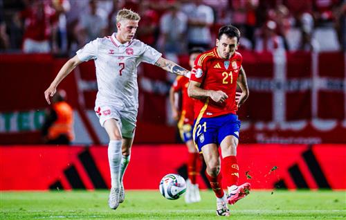 Espanha vs Dinamarca