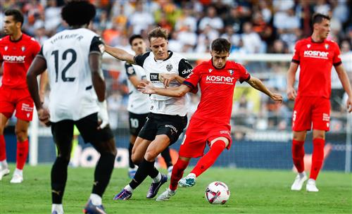 Valência x Osasuna