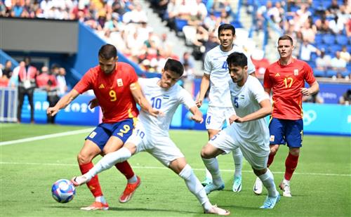 Uzbequistão Sub-23 vs Espanha Sub-23