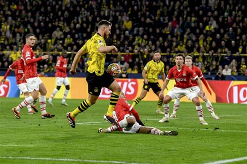 Dortmund x PSV Eindhoven