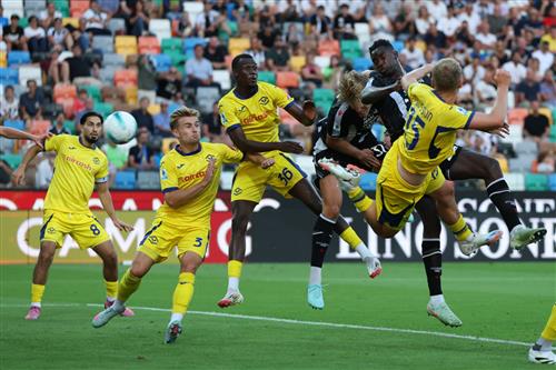 Resultados históricos de Udinese x Hellas Verona