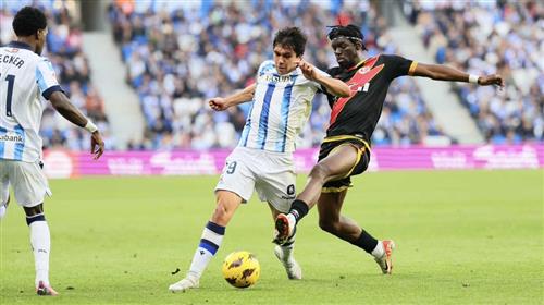Real Sociedad x Rayo Vallecano