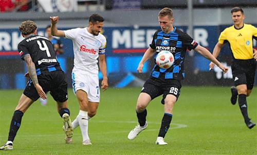 Paderborn 07 x Kiel Holstein