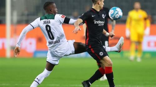 E. Eintracht Frankfurt x B. Monchengladbach