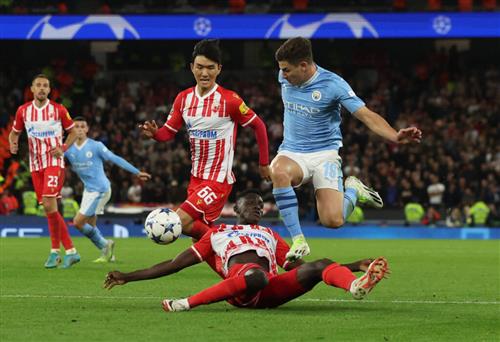 Estrela Vermelha x Manchester City