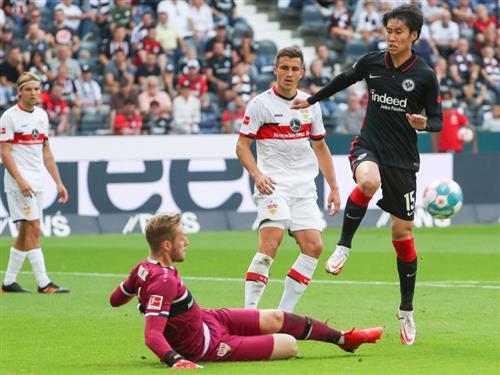 Eintracht Frankfurt x Estugarda