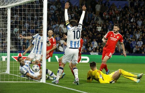 Real Sociedad x Benfica
