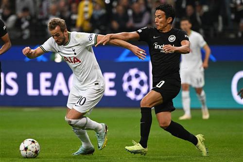 Tottenham Hotspur x Eintracht Frankfurt