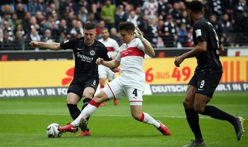 Eintracht Frankfurt x Estugarda