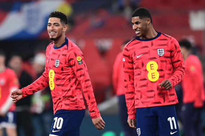 Inesperadamente! Bellin e Rashford são os dois primeiros jogadores ingleses a se enfrentarem na história do El Clasico