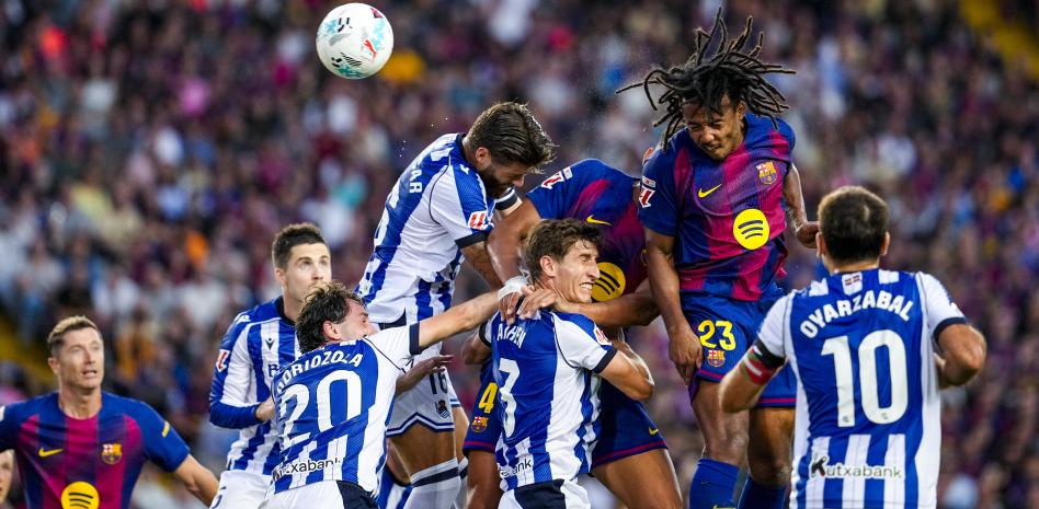 Cabecear a bola é a chave? Esportes Mundiais: A capacidade do Barcelona de superar a bola é melhor que a do Real Madrid, ou pode ser uma arma vencedora contra o inimigo