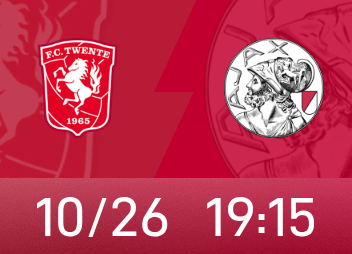 Antevisão da Eredivisie: O Ajax precisa de levantar o moral depois de uma derrota desastrosa na Liga dos Campeões, o Twente está invicto nos últimos 5 jogos