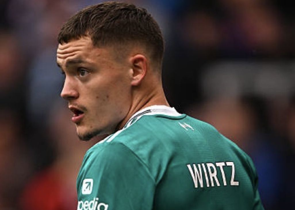 Estatísticas completas do jogo de Wirtz: apenas 1 gol, 2 dribles e 1 vitória em 83 minutos jogados