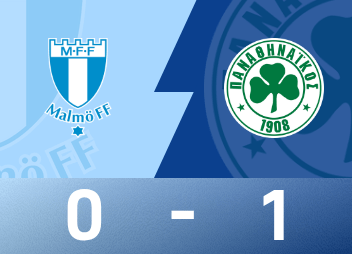 Reportagem do jogo da Liga Europa: Jurisic marca o gol da vitória e Panathinaikos vence o Malmo por 1 a 0