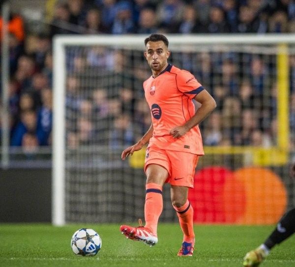Oficial do Barcelona: Eric Garcia está com o nariz quebrado e usará máscara protetora