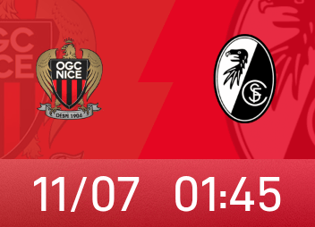 Antevisão da Liga Europa: O Nice perdeu 13 jogos consecutivos na Europa, a forma competitiva recente do Freiburg é estável