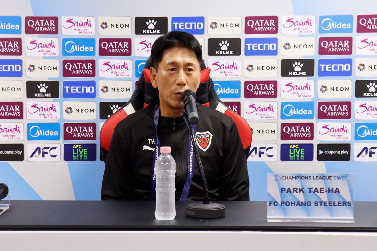 Técnico do Pohang: O mais importante contra o Tampines Wanderers é marcar gols, esta é a principal prioridade