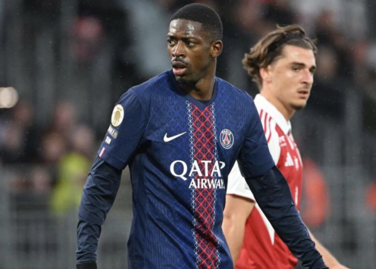 Repórter: Achraf lesionou o ligamento do tornozelo esquerdo e ficará ausente por 6 a 8 semanas, e Dembele lesionou o músculo da panturrilha.