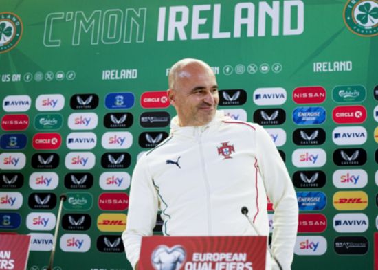 Martinez: A defesa irlandesa é muito boa, estou mais preocupado se o time consegue vencer e se classificar