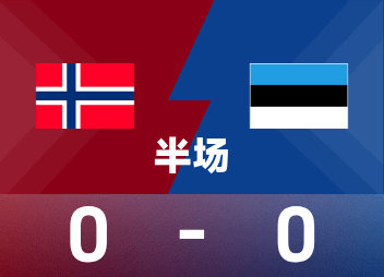 Antes do intervalo da Copa do Mundo: Hein veio em socorro, Noruega disparou 13 chutes, mas falhou, temporariamente 0-0 Estônia