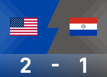 Relatório do amistoso: Reina e Balogun marcaram respectivamente, EUA 2-1 Paraguai