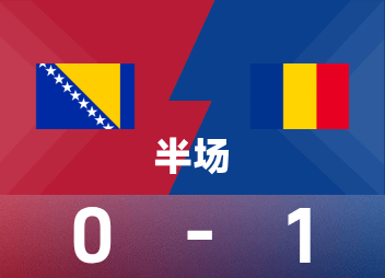 Antes do intervalo da Copa do Mundo: Bilighia marcou, Romênia temporariamente 1-0 Bósnia e Herzegovina