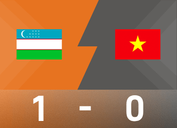Relatório do jogo da Panda Cup: Uzbequistão 1-0 Vietnã, apenas a Seleção Nacional Juvenil não conquistou uma única vitória