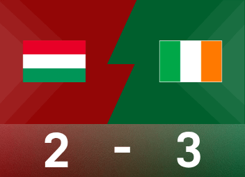 Relatório de prévia da Copa do Mundo: hat-trick de Parrott + último chute, Irlanda 3-2 Hungria, avanço para os play-offs